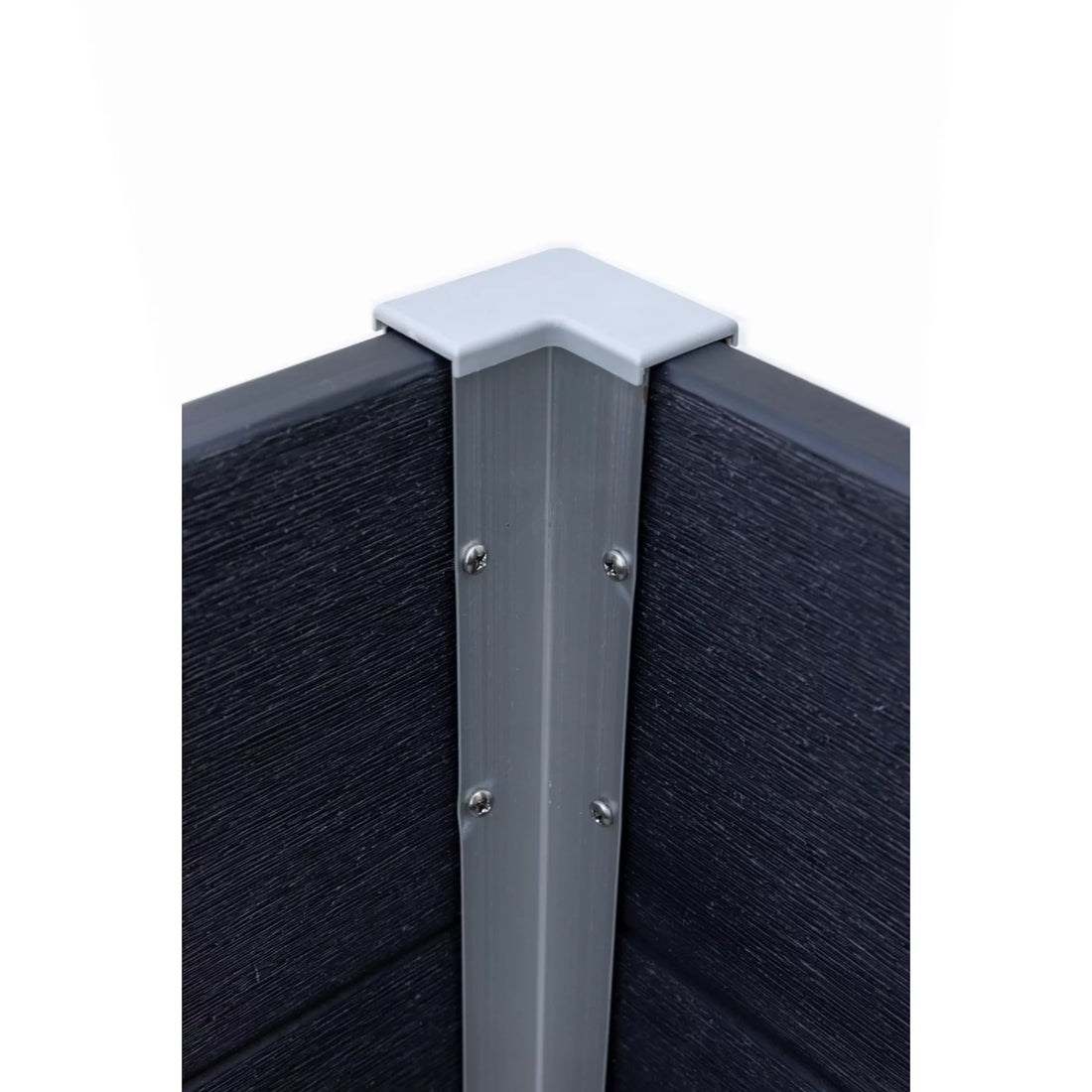 Hochbeet XL aus WPC 200 x 75 x 100 cm anthrazit