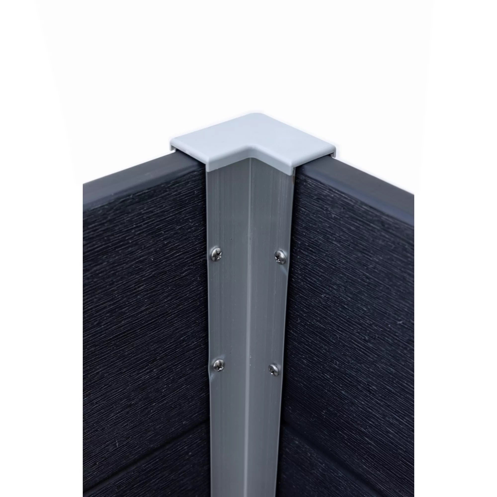 Hochbeet XL aus WPC 200 x 75 x 100 cm anthrazit