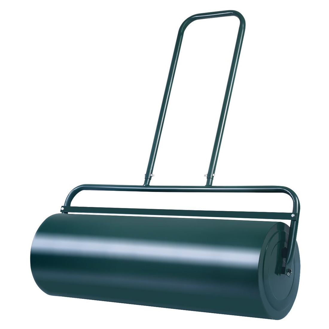 Rasenwalze 90 cm – Handwalze mit 63 L Fassungsvermögen, aus Stahl, grün